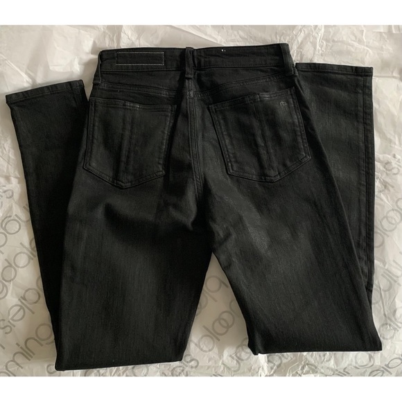Rag & bone | nina high rise coated jeans - Picture 7 of 7